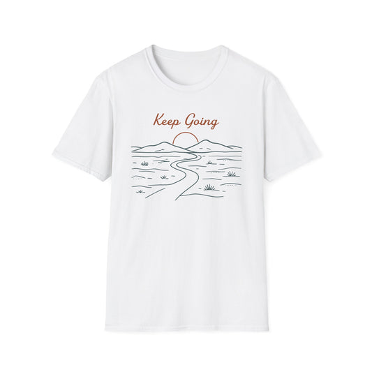 Keep Going Line Art T-Shirt