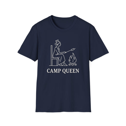 Camp Queen Line Art T-Shirt
