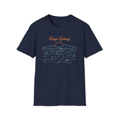 Keep Going Line Art T-Shirt