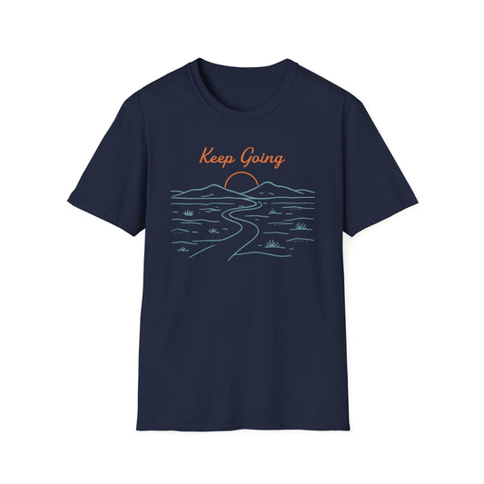 Keep Going Line Art T-Shirt