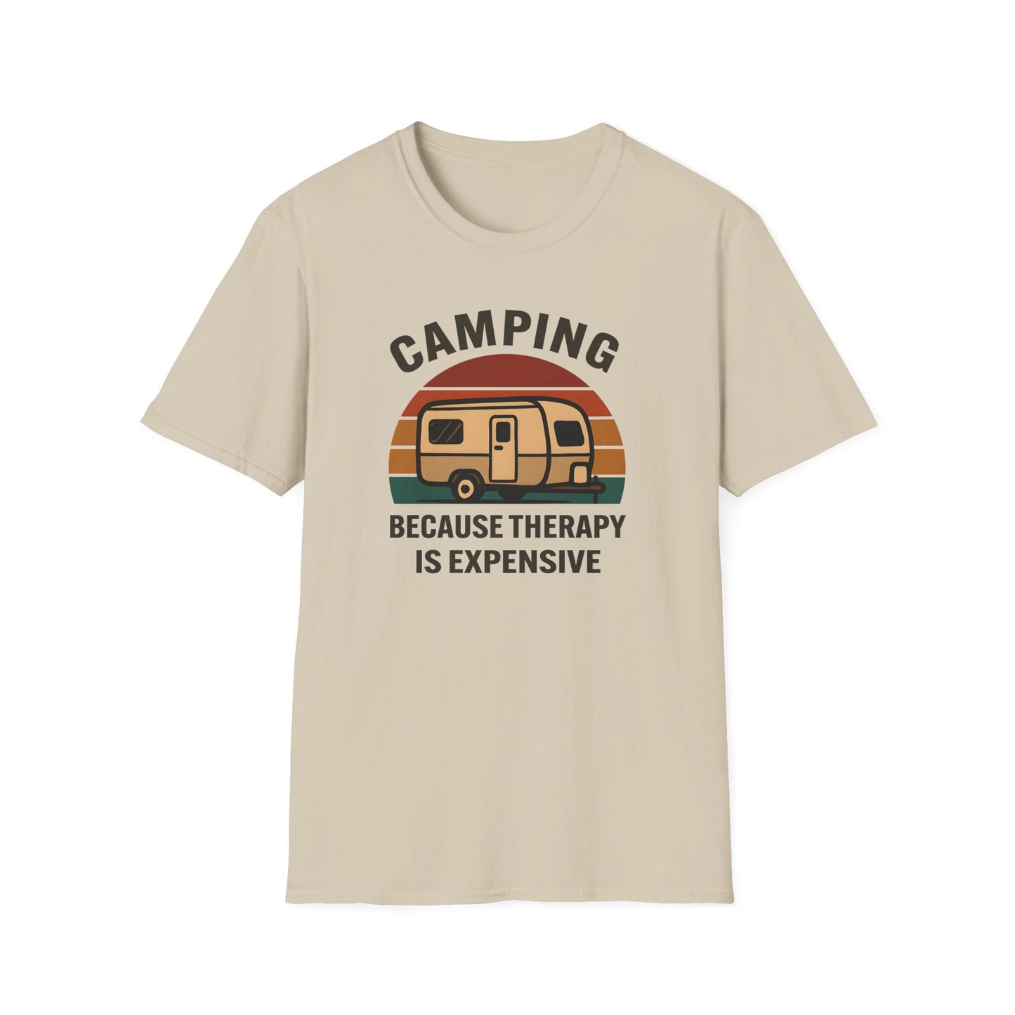 Camping Because Therapy is Expensive T-Shirt