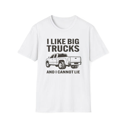 I Like Big Trucks Bold T-Shirt