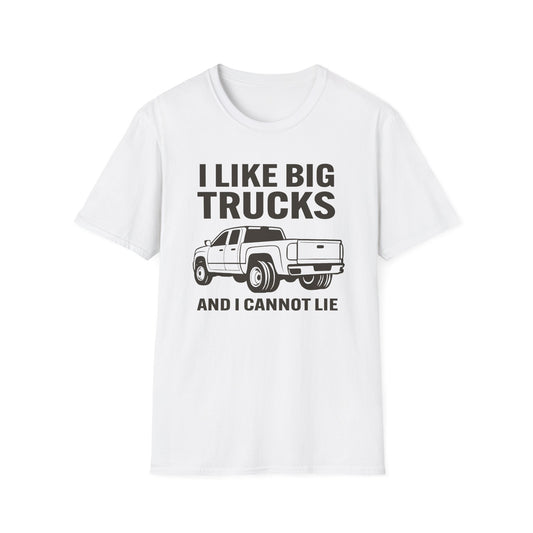 I Like Big Trucks Bold T-Shirt